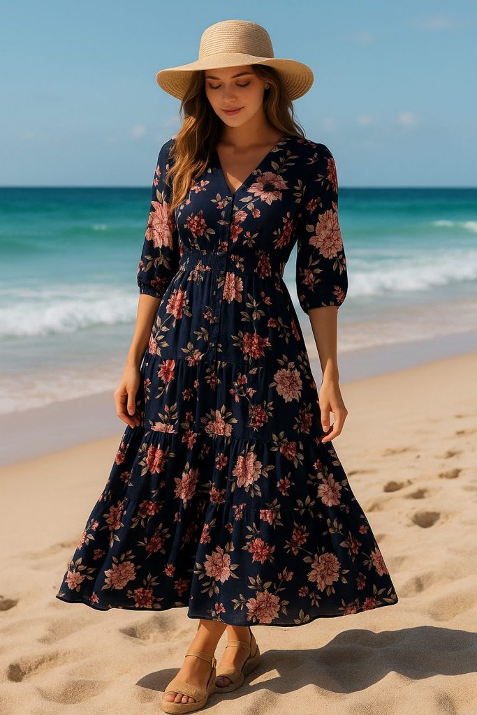 elite style hub, floral dress